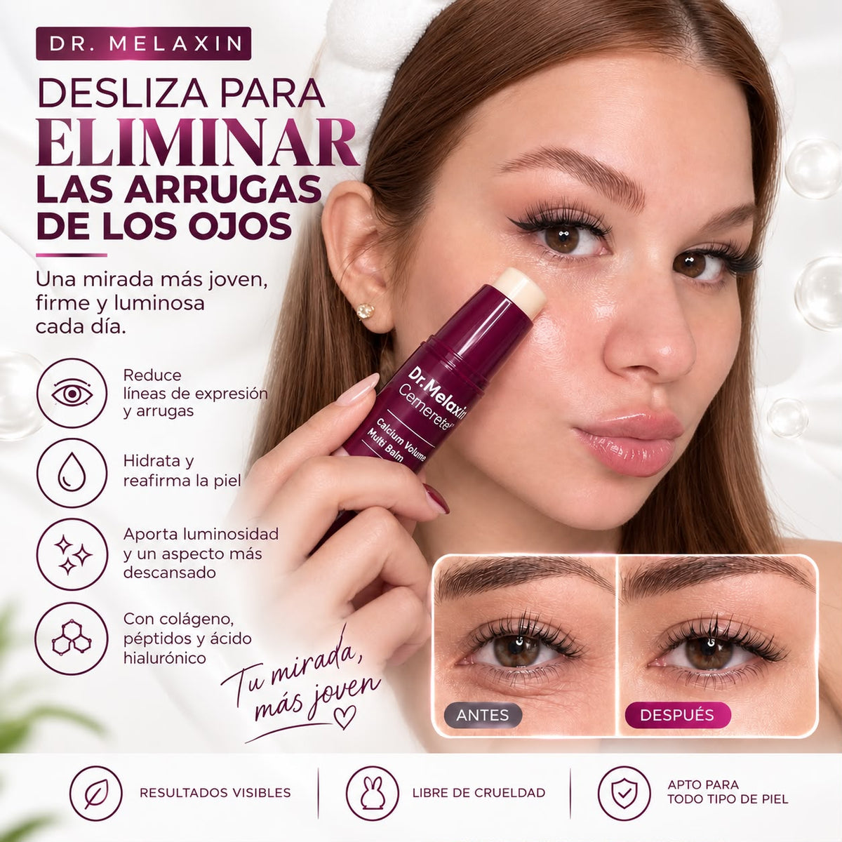 Dr. Melaxin: Cuidado de ojeras